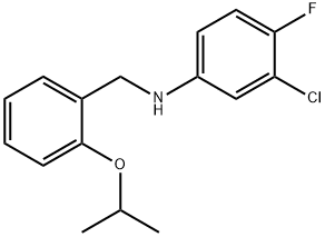3-Chloro-4-fluoro-N-(2-isopropoxybenzyl)aniline|