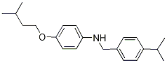 4-(Isopentyloxy)-N-(4-isopropylbenzyl)aniline Struktur