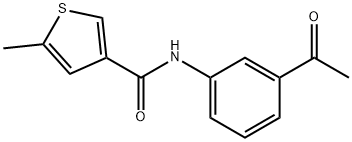 N-(3-Acetylphenyl)-5-methylthiophene-3-carboxamide|N-(3-乙酰苯基)-5-甲基-噻吩-3-甲酰胺