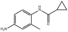 N-(4-Amino-2-methylphenyl)cyclopropanecarboxamide Structure