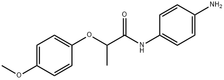 N-(4-Aminophenyl)-2-(4-methoxyphenoxy)propanamide Structure