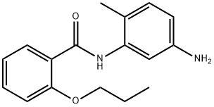 N-(5-Amino-2-methylphenyl)-2-propoxybenzamide 结构式