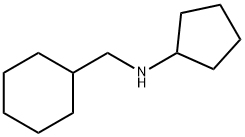 N-(Cyclohexylmethyl)cyclopentanamine Structure