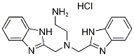 N,N-Bis(1H-benzimidazol-2-ylmethyl)ethane-1,2-diamine Structure