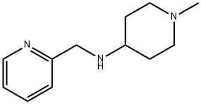 1-methyl-N-(pyridin-2-ylmethyl)piperidin-4-amine Structure