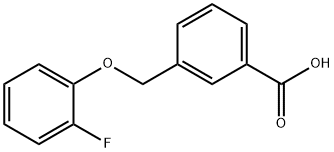 3-(2-fluorophenoxymethyl)benzoic acid,944891-81-0,结构式