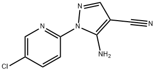 5-amino-1-(5-chloro-2-pyridinyl)-1H-pyrazole-4-carbonitrile|