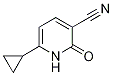 6-cyclopropyl-2-oxo-1,2-dihydro-3-pyridinecarbonitrile Struktur