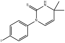 1-(4-iodophenyl)-4,4-dimethyl-1,4-dihydropyrimidine-2-thiol Structure