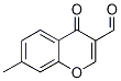 7-methyl-4-oxo-4H-chromene-3-carbaldehyde Struktur