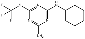 N-cyclohexyl-6-[(trifluoromethyl)thio]-1,3,5-triazine-2,4-diamine price.