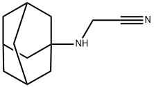 (1-adamantylamino)acetonitrile Struktur
