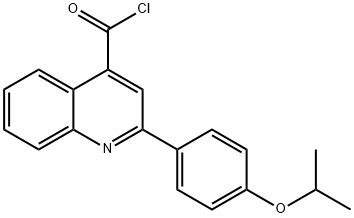 2-(4-isopropoxyphenyl)quinoline-4-carbonyl chloride