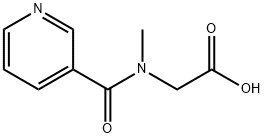 N-甲基-N-烟酰甘氨酸, 926217-00-7, 结构式