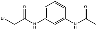 N-[3-(Acetylamino)phenyl]-2-bromoacetamide Structure