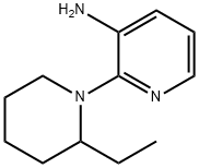 2-(2-Ethyl-1-piperidinyl)-3-pyridinamine Structure