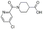 1-[(4-Chloro-2-pyridinyl)carbonyl]-4-piperidinecarboxylic acid