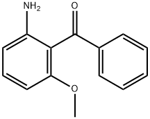 (2-Amino-6-methoxyphenyl)(phenyl)methanone Struktur