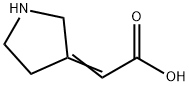 2-(3-Pyrrolidinylidene)acetic acid