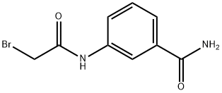 3-[(2-Bromoacetyl)amino]benzamide,140215-77-6,结构式