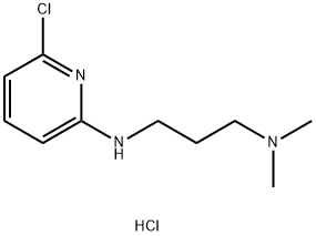 N1-(6-Chloro-2-pyridinyl)-N3,N3-dimethyl-1,3-propanediamine hydrochloride Structure