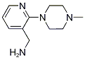 [2-(4-Methyl-1-piperazinyl)-3-pyridinyl]-methanamine 结构式