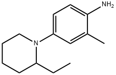 4-(2-Ethyl-1-piperidinyl)-2-methylaniline,1154644-03-7,结构式