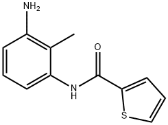 N-(3-Amino-2-methylphenyl)-2-thiophenecarboxamide Structure