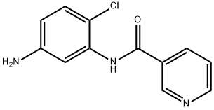 N-(5-氨基-2-氯苯基)烟酰胺,937392-56-8,结构式