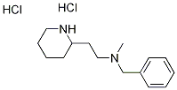 N-Benzyl-N-methyl-2-(2-piperidinyl)-1-ethanaminedihydrochloride Struktur