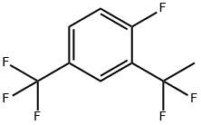 2-(1,1-二氟乙基)-1-氟-4-(三氟甲基)苯, 1022980-26-2, 结构式