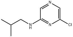 6-Chloro-N-isobutyl-2-pyrazinamine Struktur