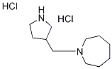 1-(3-Pyrrolidinylmethyl)azepane dihydrochloride 结构式
