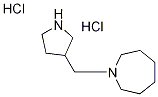 1-(3-Pyrrolidinylmethyl)azepane dihydrochloride Structure