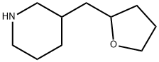 3-(Tetrahydro-2-furanylmethyl)piperidine,1220035-77-7,结构式