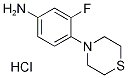 (3-氟-4-巯基吗啉-4-基苯基)胺盐酸盐