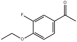 ethanone, 1-(4-ethoxy-3-fluorophenyl)- Structure