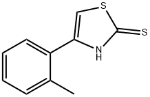 189149-18-6 2-thiazolethiol, 4-(2-methylphenyl)-