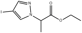 1H-pyrazole-1-acetic acid, 4-iodo-alpha-methyl-, ethyl est|2-(4-碘-1H-吡唑-1-基)丙酸乙酯