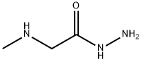 2-(Methylamino)acetohydrazide 化学構造式