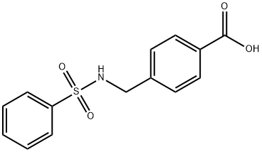 4-{[(Phenylsulfonyl)amino]methyl}benzoic acid|4-[(苯磺酰基氨基)甲基]苯甲酸