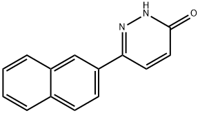 6-(2-Naphthyl)pyridazin-3(2H)-one Struktur