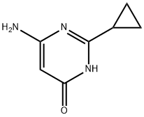 2-环丙基-4-羟基-6-氨基嘧啶,954388-42-2,结构式