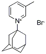 1-(1-アダマンチル)-3-メチルピリジニウムブロミド 化学構造式