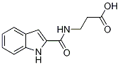 3-(1H-吲哚-2-基羰基氨基)丙酸,68724-79-8,结构式