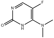 6-(Dimethylamino)-5-fluoropyrimidin-2(1H)-one Struktur