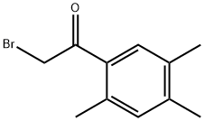 2-溴-1-(2,4,5-三甲基苯基)乙酮,106662-93-5,结构式