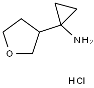 [1-(Tetrahydrofuran-3-yl)cyclopropyl]-amine hydrochloride|[1-(四氢呋喃-3-基)环丙基]胺盐酸盐