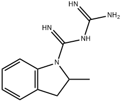 N-[Amino(imino)methyl]-2-methylindoline-1-carboximidamide Struktur