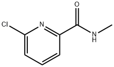 6-Chloro-N-methylpyridine-2-carboxamide Structure